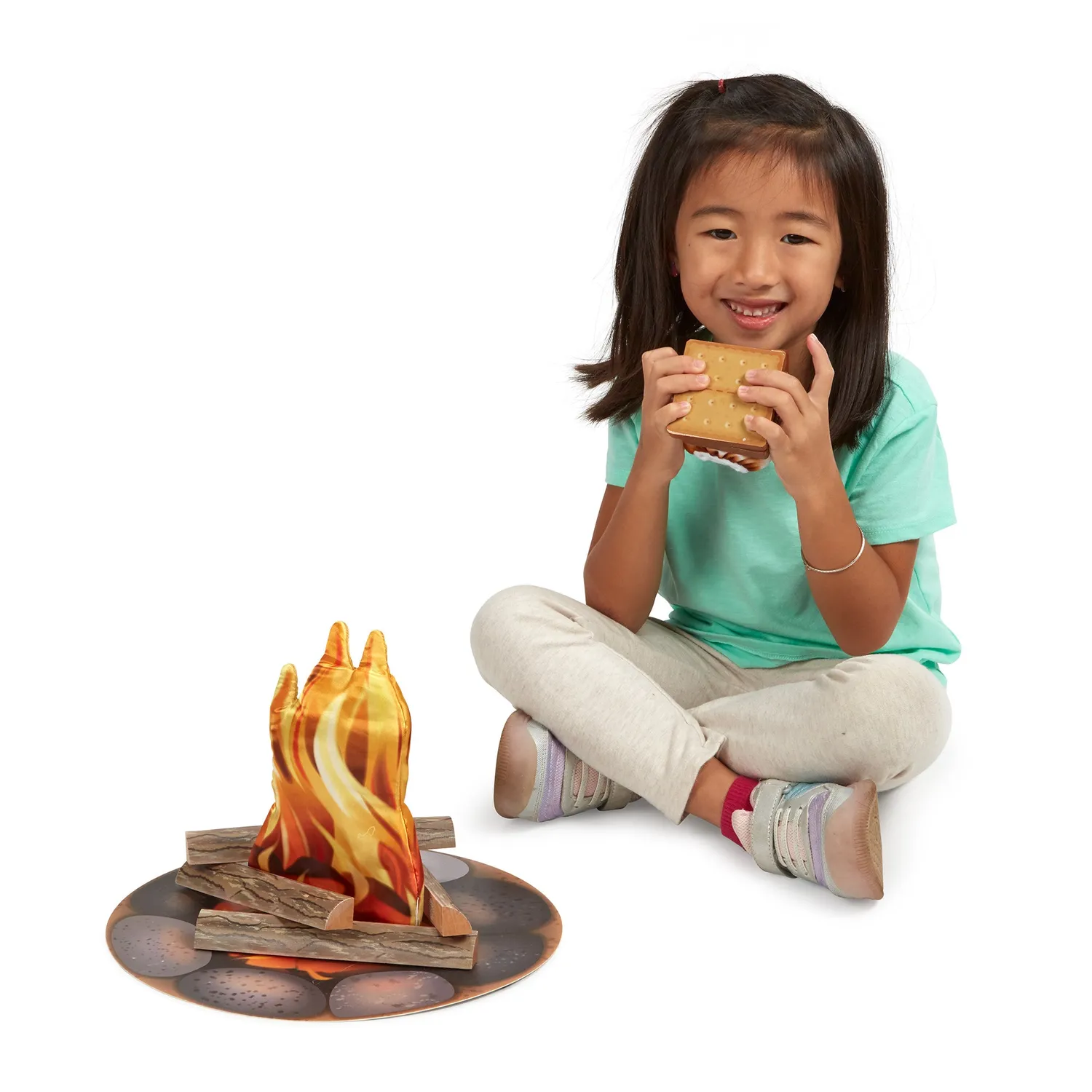 Melissa & Doug Let's Explore Campfire S'Mores speelset 23-delig