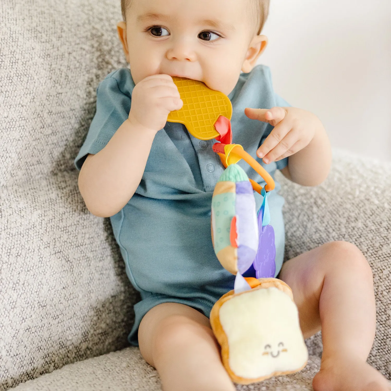 Melissa & Doug PB&J babyspeeltje 6-delig zintuiglijk