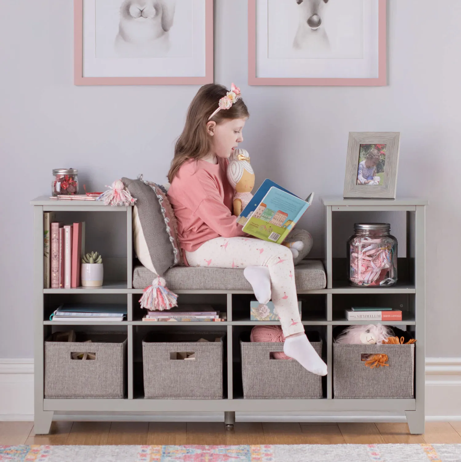 Guidecraft Martha Stewart Kids Reading Nook leeshoek