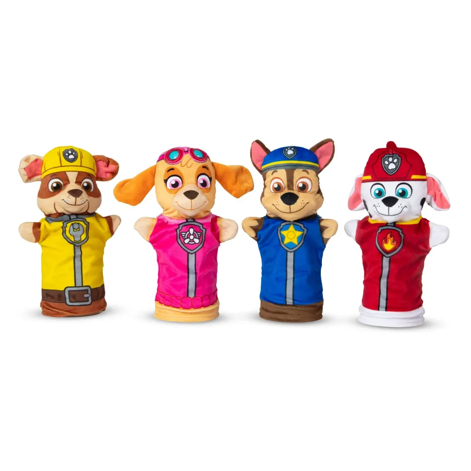 Melissa & Doug PAW Patrol handpoppen 4 stuks