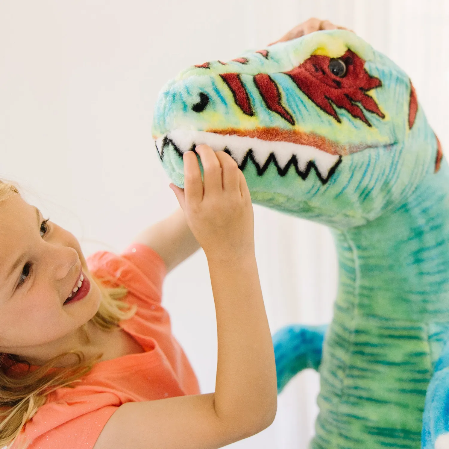 Melissa & Doug T-Rex Grote Knuffel 130 cm pluche