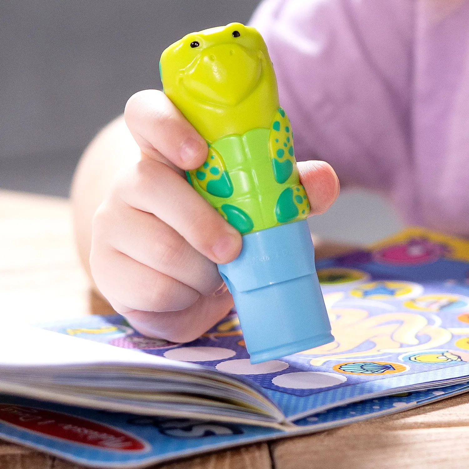 Melissa & Doug Sticker WOW! stickerboek zeeschildpad pad