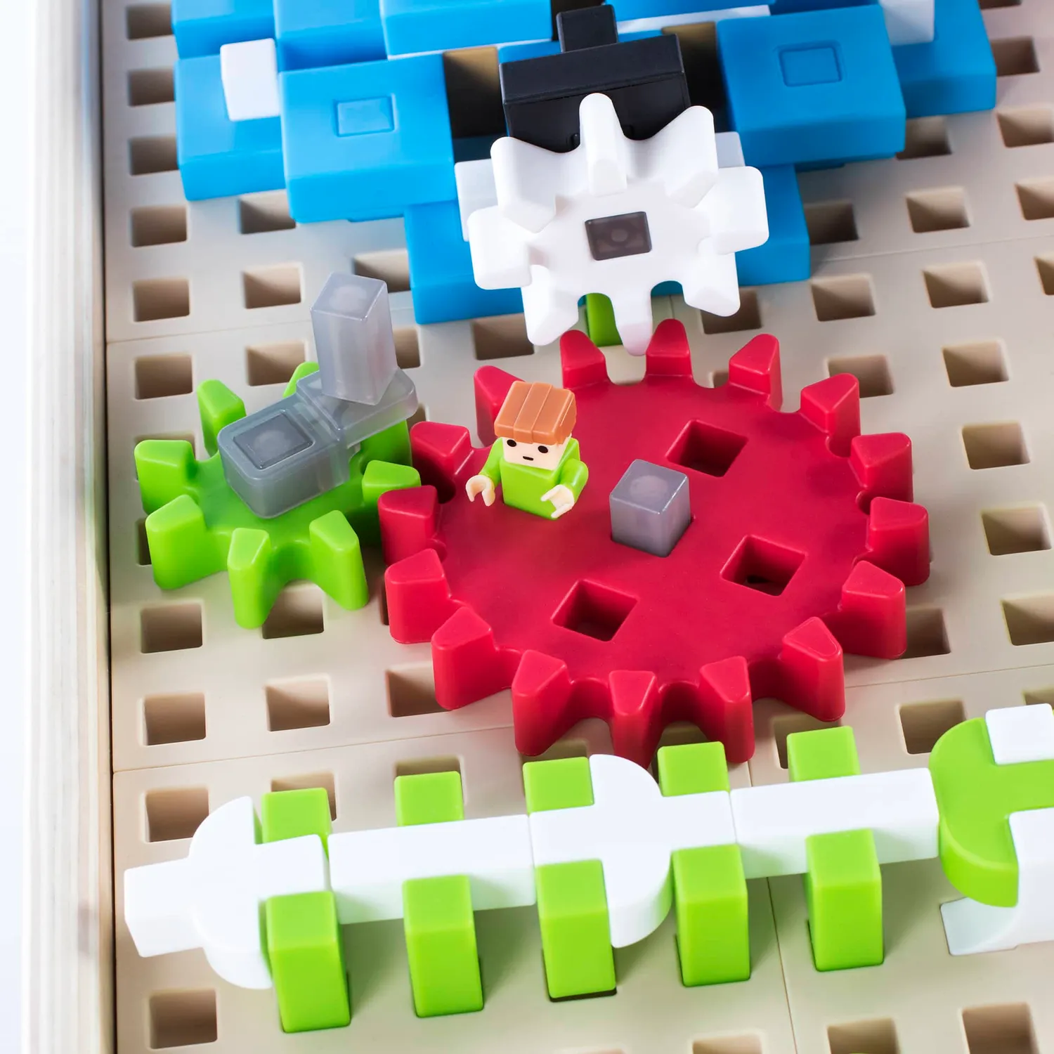 Guidecraft IO Blocks Center speeltabel constructiespeelgoed