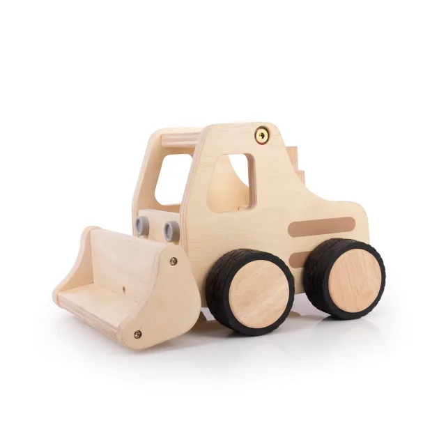 Guidecraft Wooden Front Loader houten shovel berken