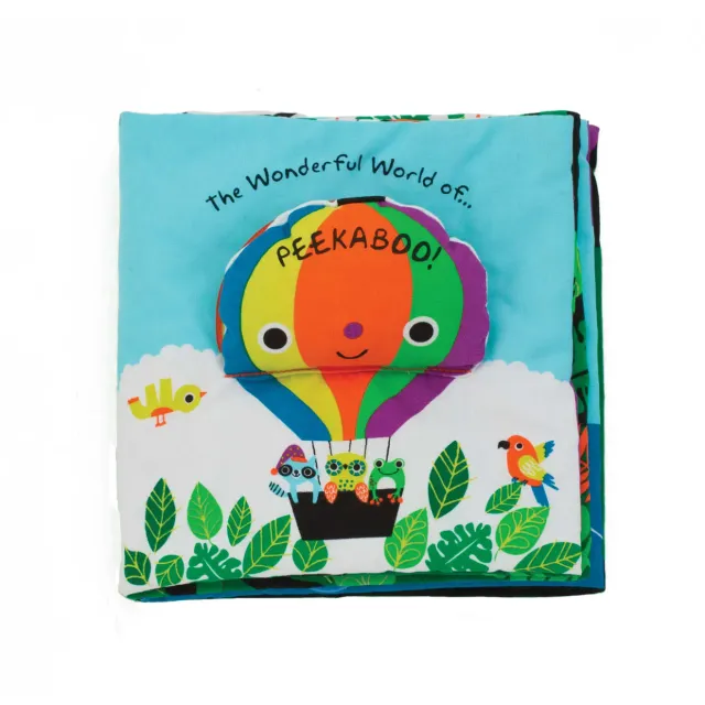Melissa & Doug K's Kids Peekaboo stoffen boek jungle 0-12 mnd