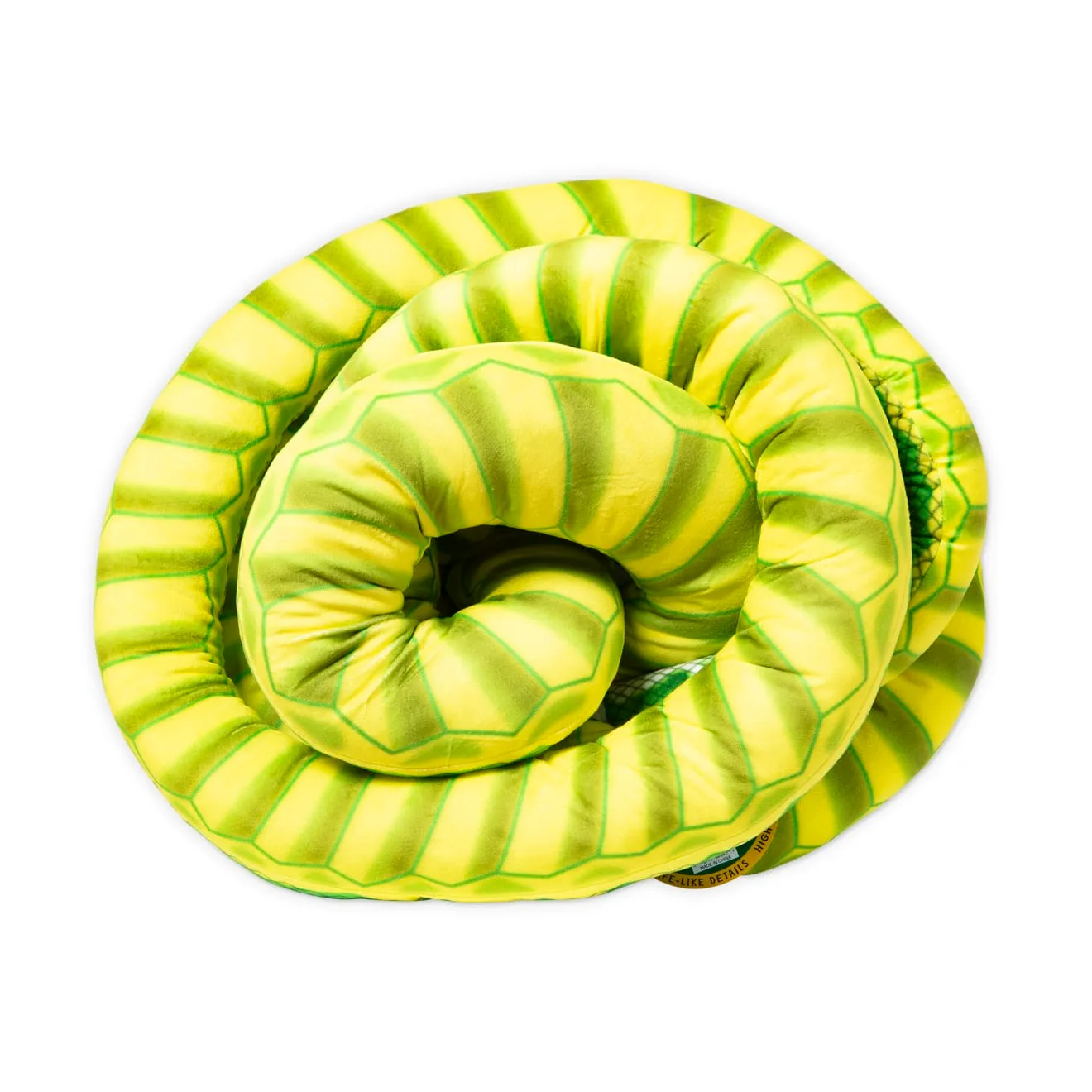 Melissa & Doug Snake Jumbo knuffel slang extra lang