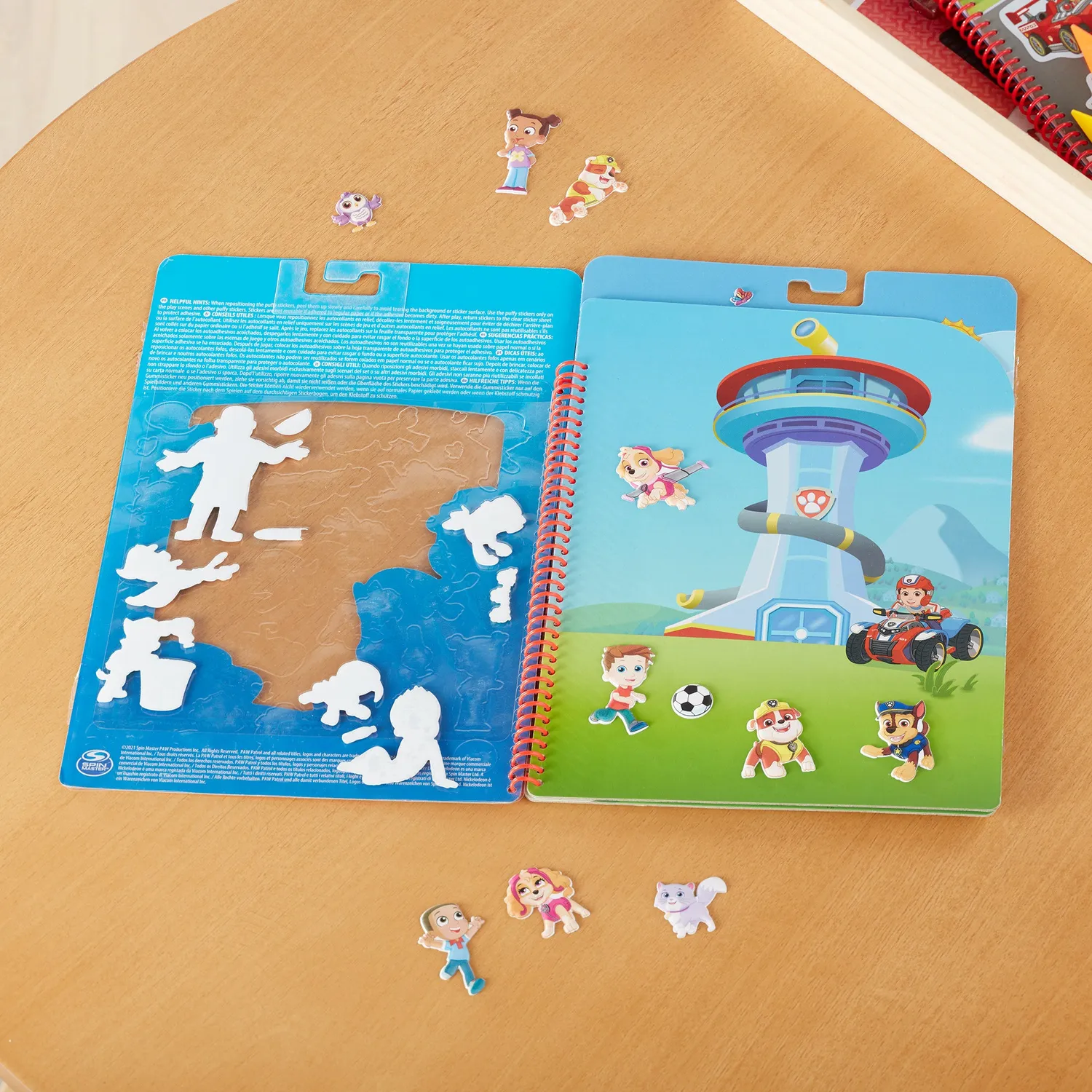 Melissa & Doug PAW Patrol Adventure Bay puffy stickers 31 stuks herbruikbaar
