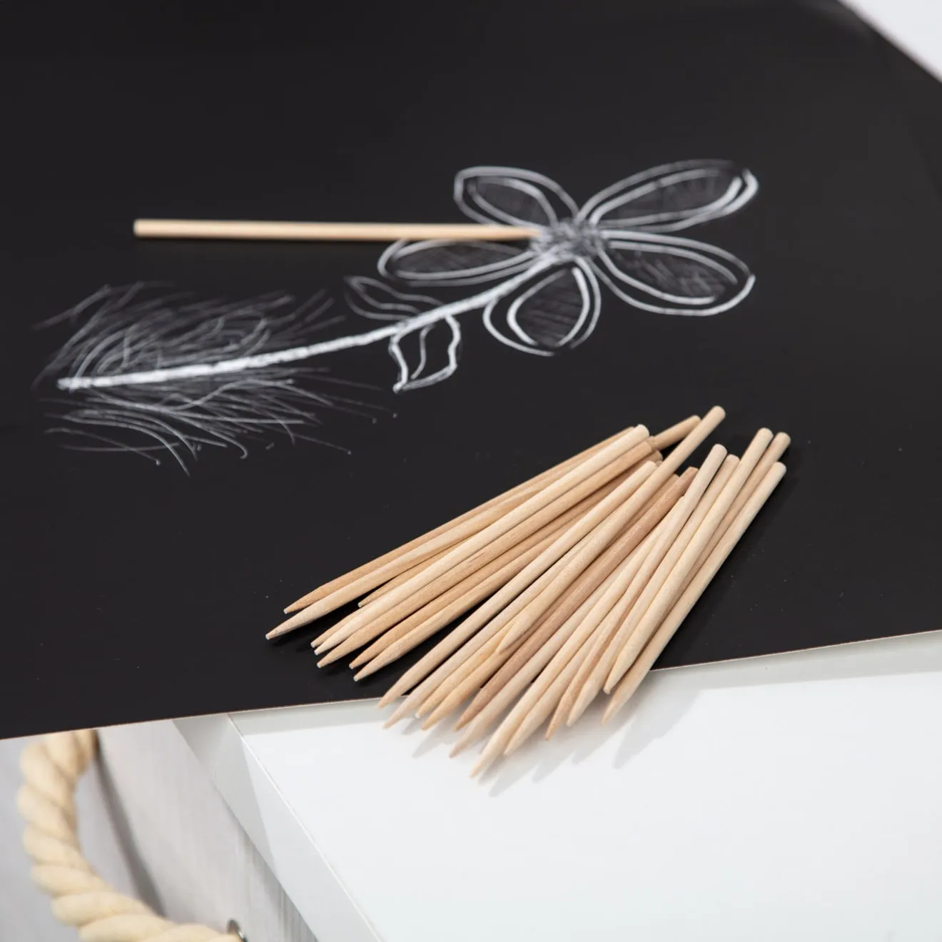 Melissa & Doug Scratch Art 25 houten kraspennen