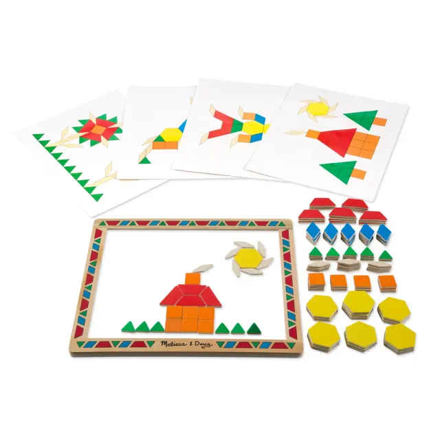 Melissa & Doug magnetisch vormen spel 120 magneten reiskoffer