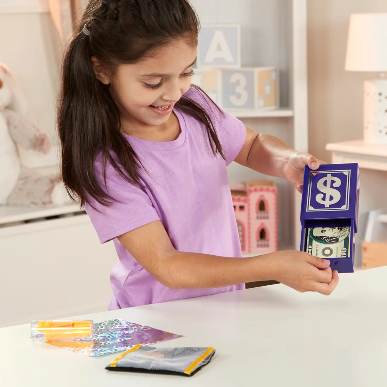 Melissa & Doug Magic in a Snap Hocus Pocus goochelset 12-delig vanaf 4 jaar