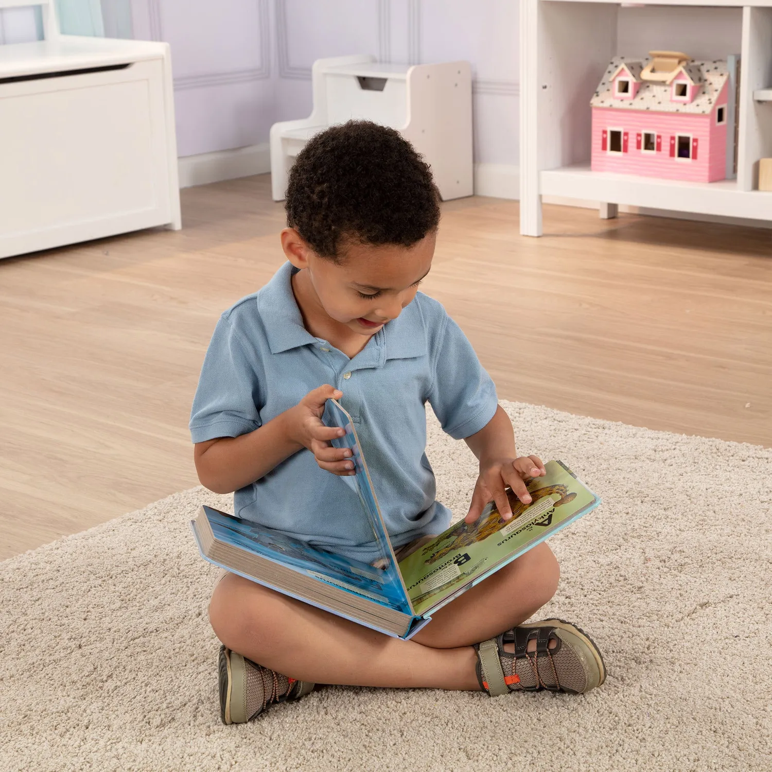 Melissa & Doug Poke-a-Dot Dino prikboek A tot Z