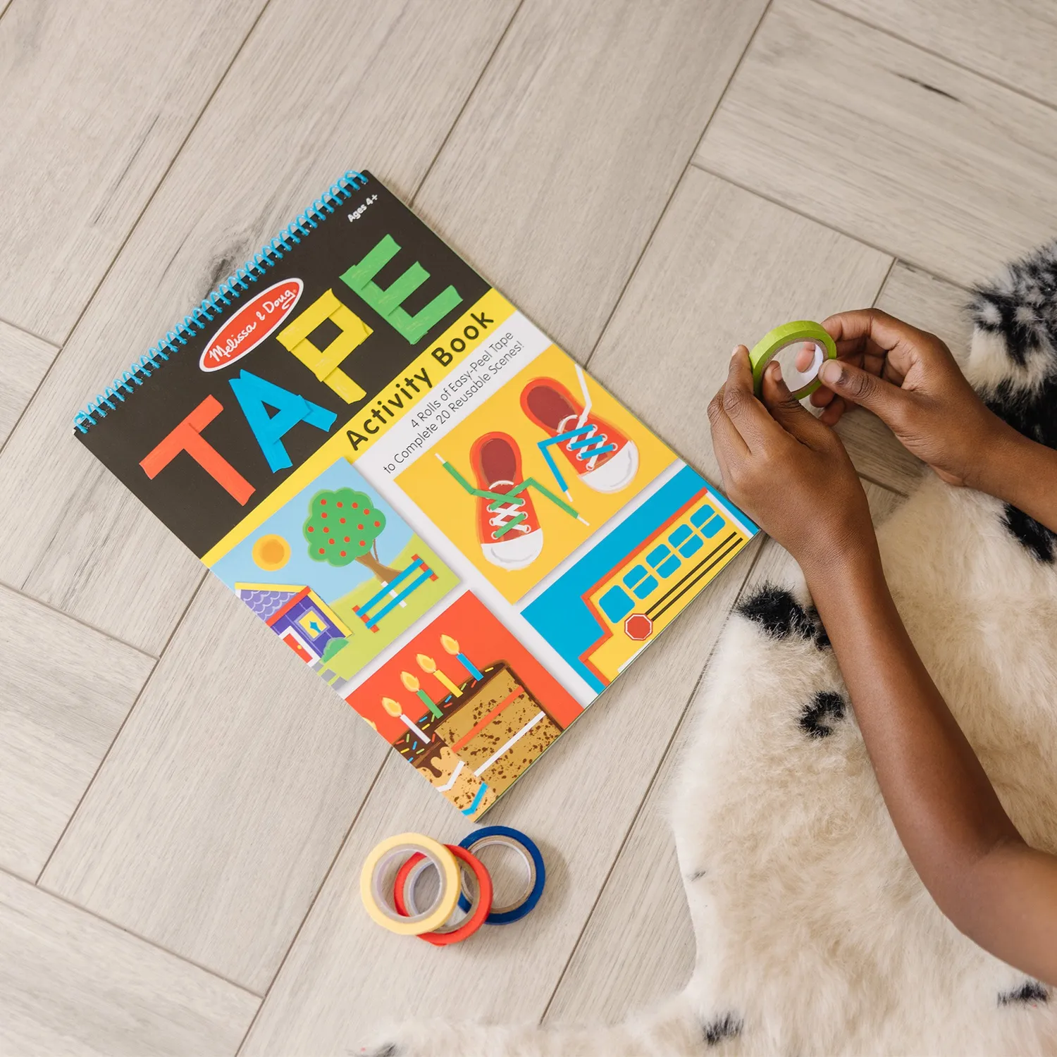 Melissa & Doug Tape Activity Book Plakboek
