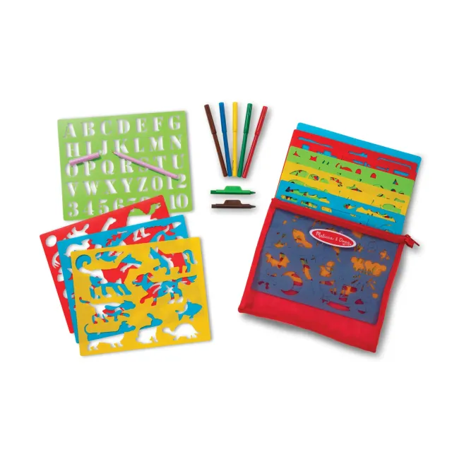 Melissa & Doug Created by Me! stencilset 170 designs