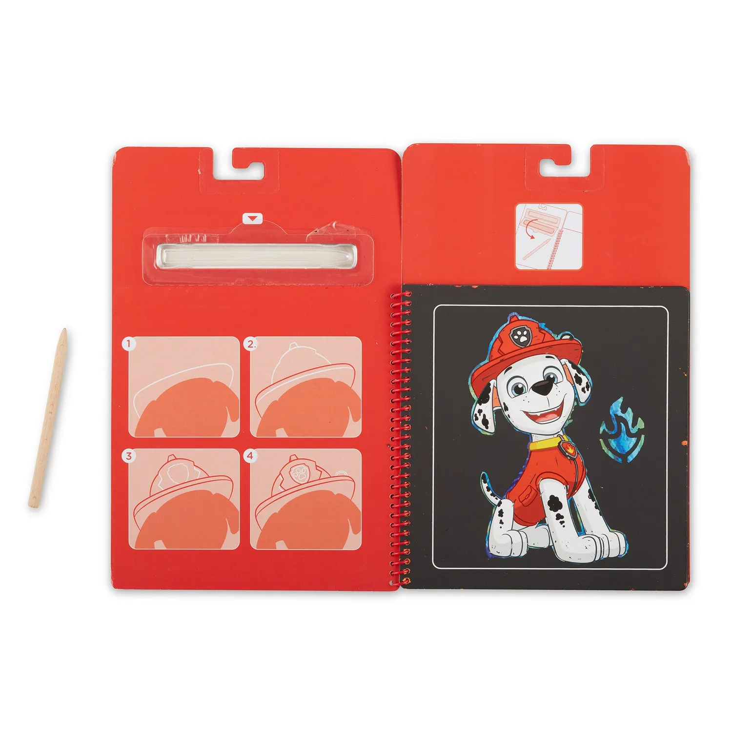 Melissa & Doug PAW Patrol Marshall krasblok 10 pagina's