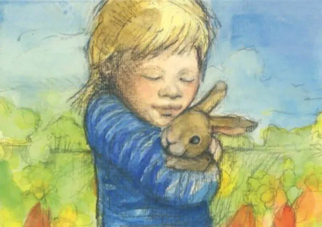 Ginger Fairy Sanne Dufft April kaart 10x15 cm
