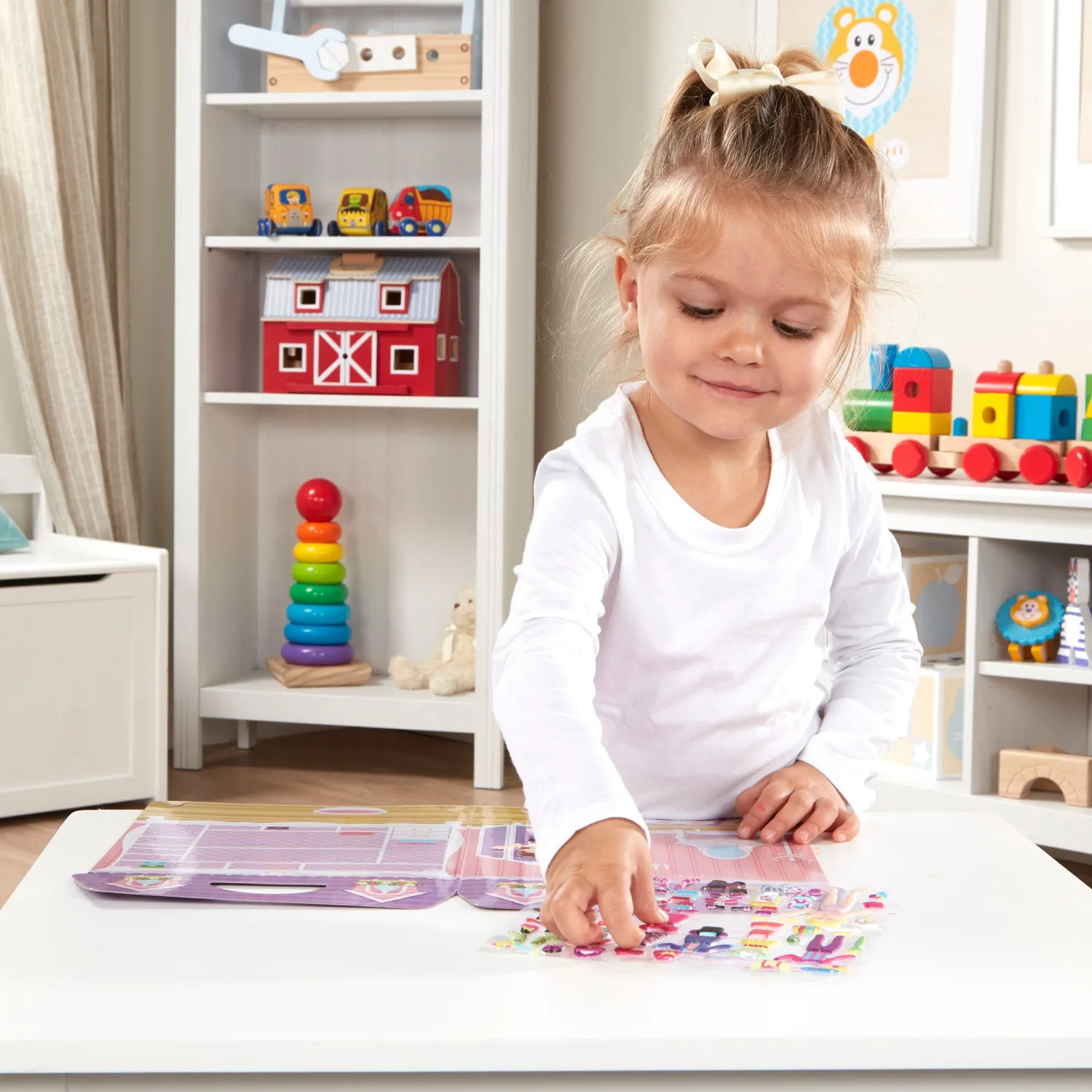 Melissa & Doug Puffy Sticker Dress-Up stickerboek 76 stickers