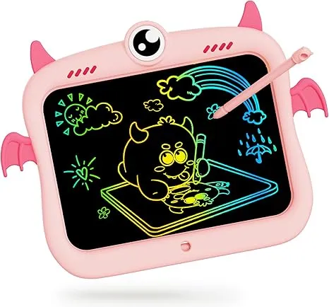 KOKODI Little Monster tekentablet 8,5 inch blauw kleurenscherm