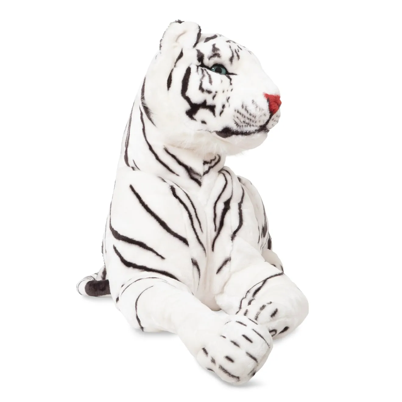 Melissa & Doug White Tiger Giant knuffel tijger groot