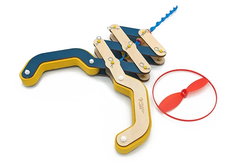 Mark Rober Propeller Launcher propellers bouwset 16-delig