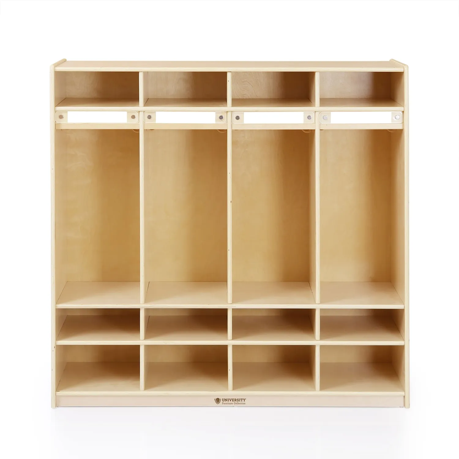 Guidecraft 4-Section Locker opbergkast berken 122 cm