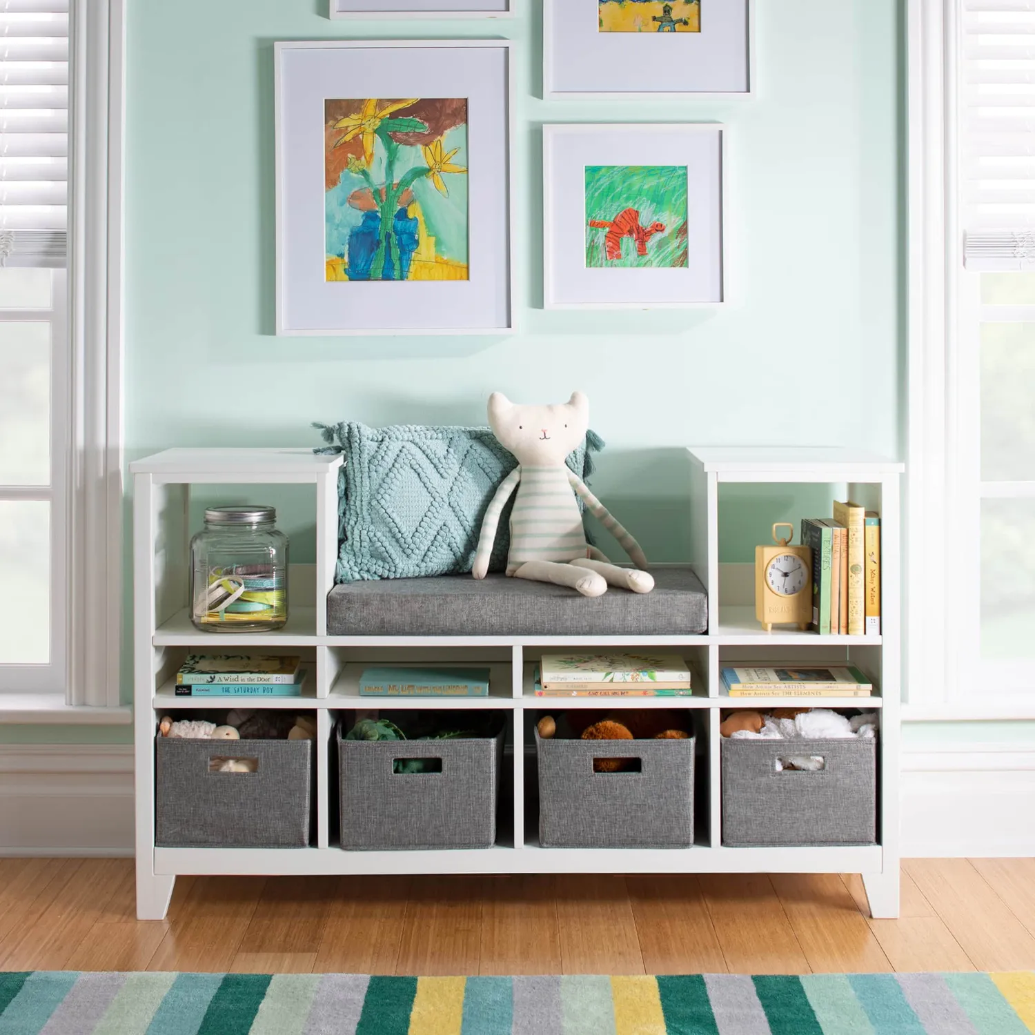 Guidecraft Martha Stewart Kids Reading Nook leeshoek