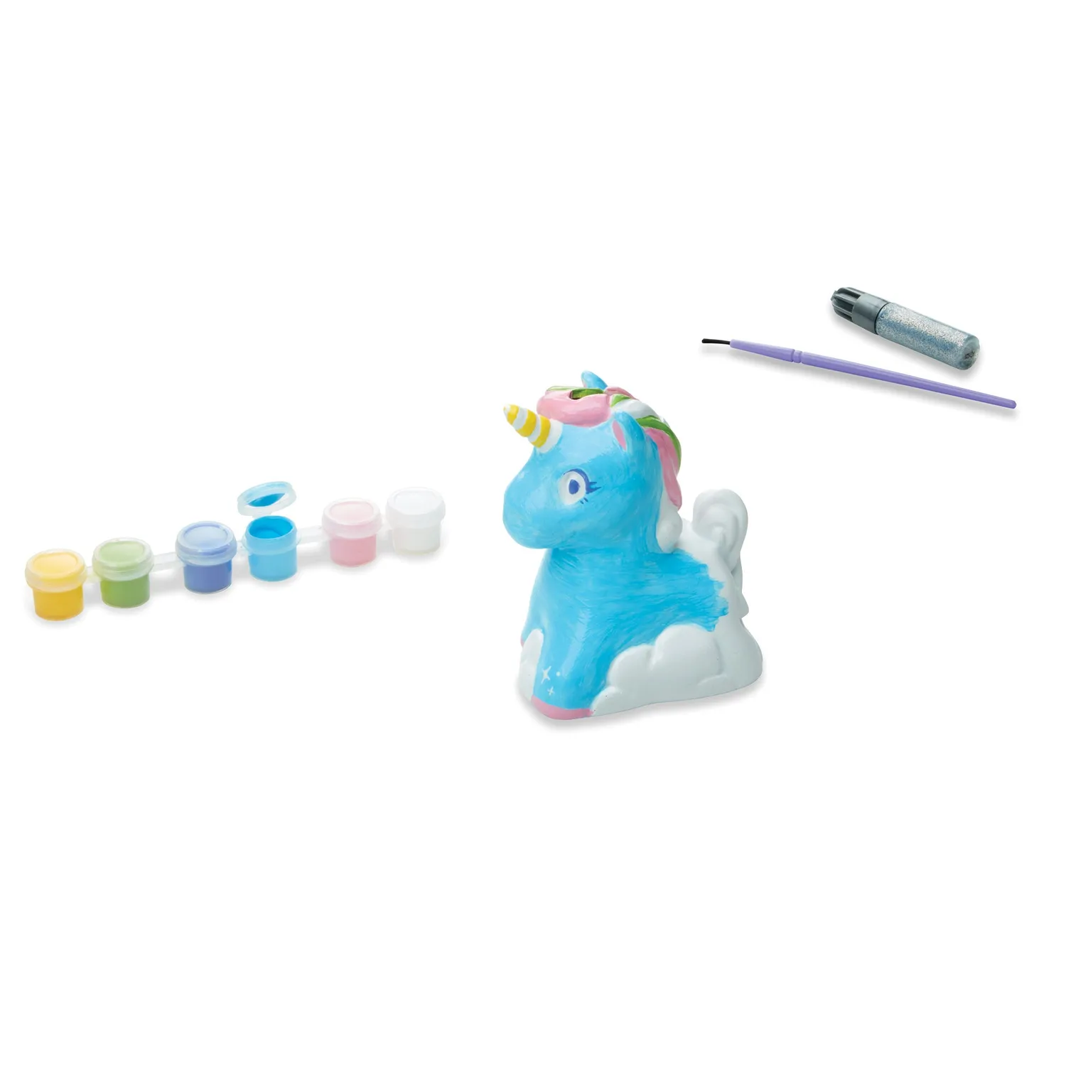 Melissa & Doug Created by Me Unicorn Bank knutselset spaarpot