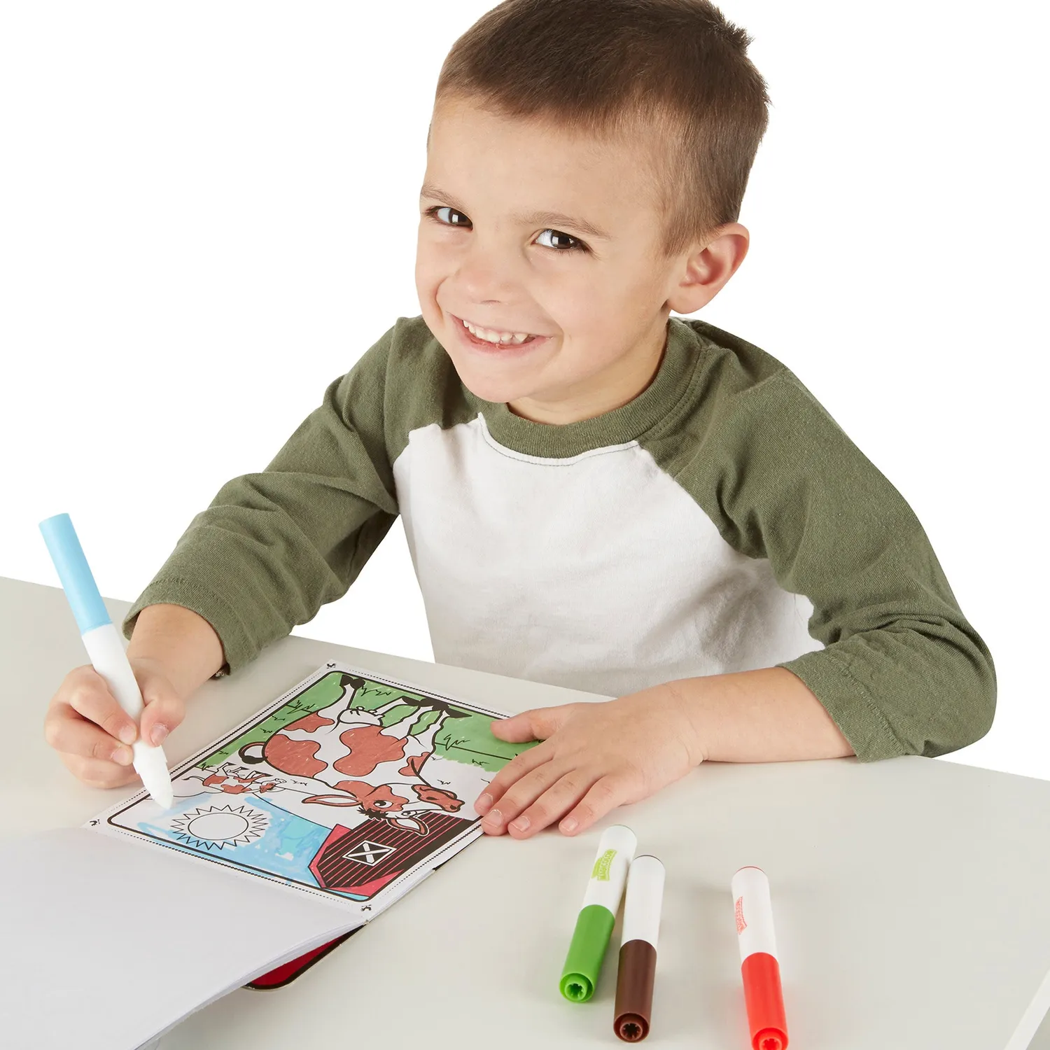 Melissa & Doug On the Go Magicolor kleurboek boerderij