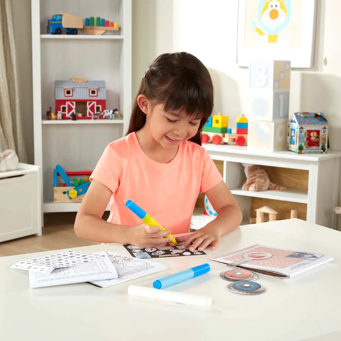 Melissa & Doug Secret Decoder doeboek deluxe speurset