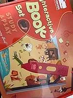 KOKODI Interactive Learning Books voorleespen oranje 4 boeken geluid