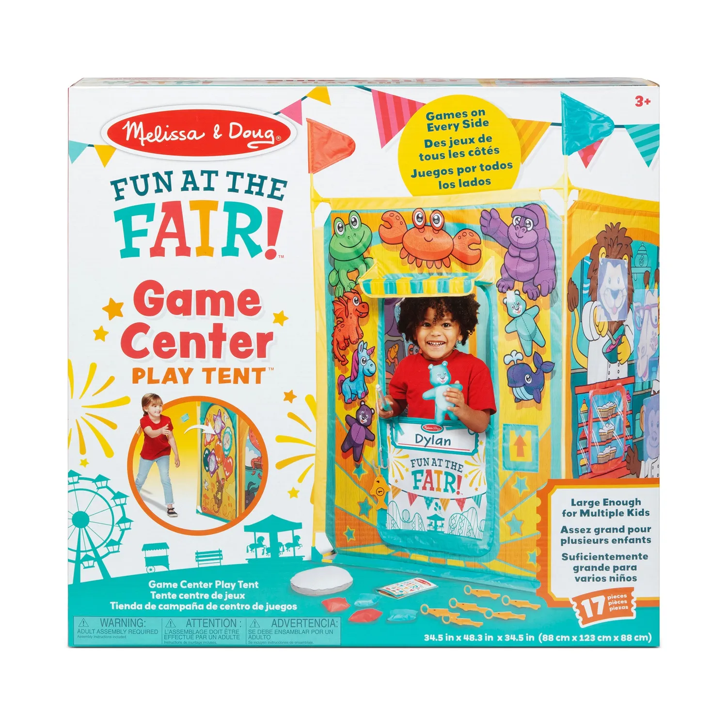 Melissa & Doug Fun at the Fair! speeltent spelletjes