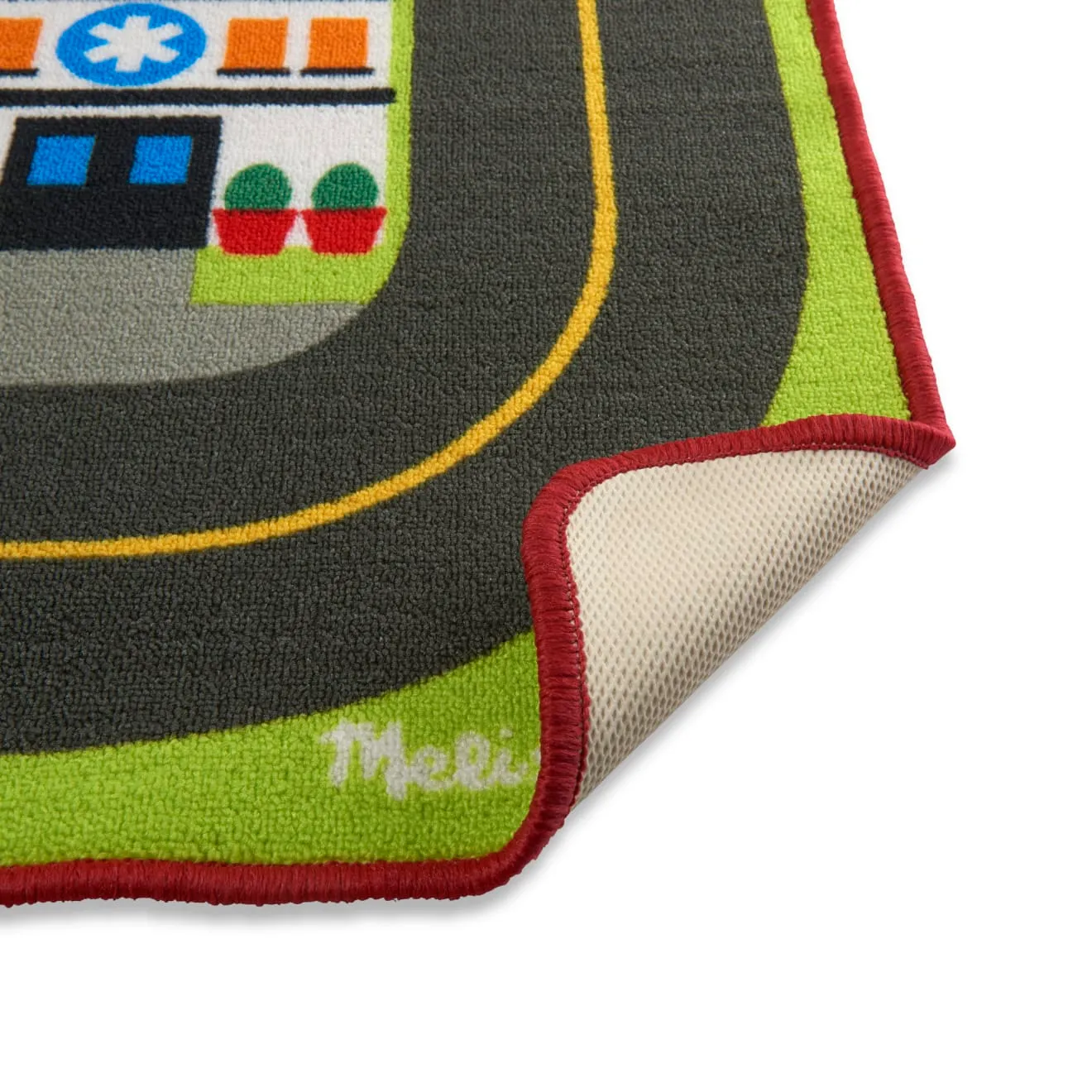 Melissa & Doug Jumbo Roadway speelkleed auto's groot