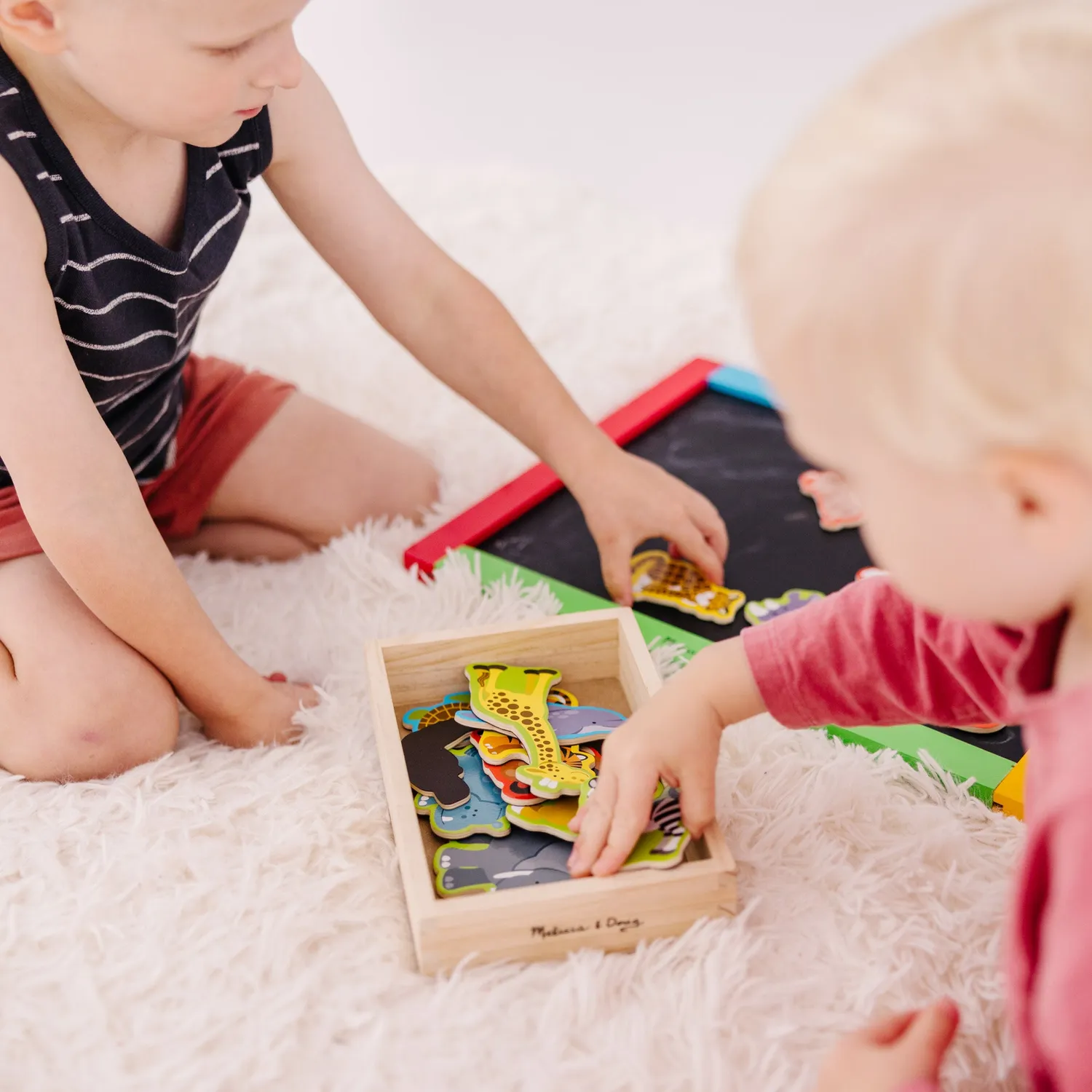 Melissa & Doug Houten Dierenmagneten 20 stuks