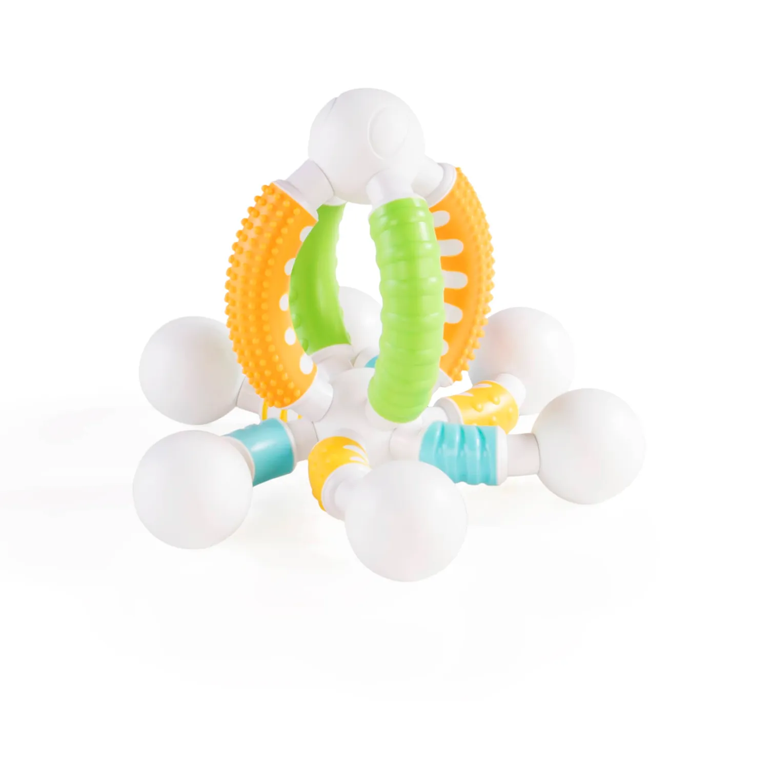 Guidecraft Grippies Curves magneetspeelgoed 20-delig zacht