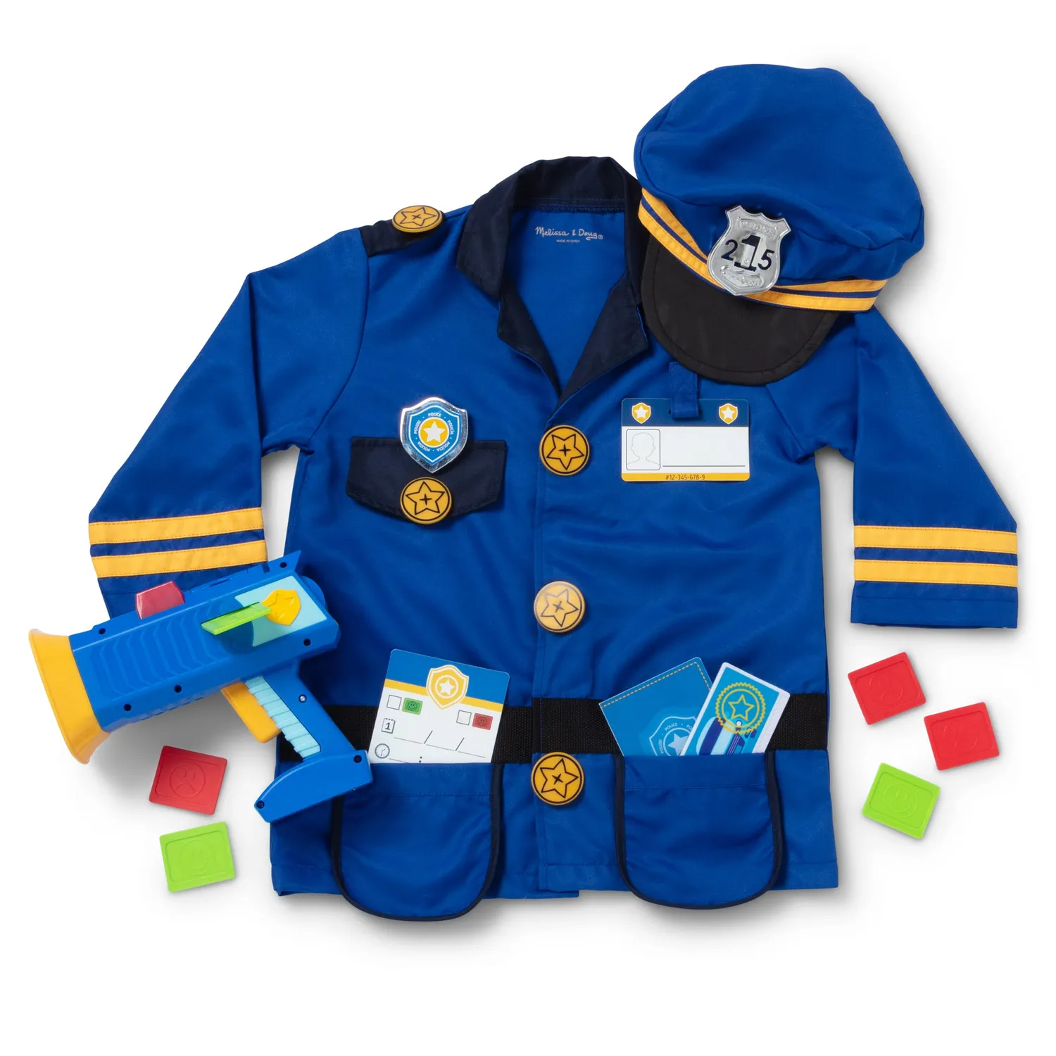 Melissa & Doug Little Officer verkleedset politiepak