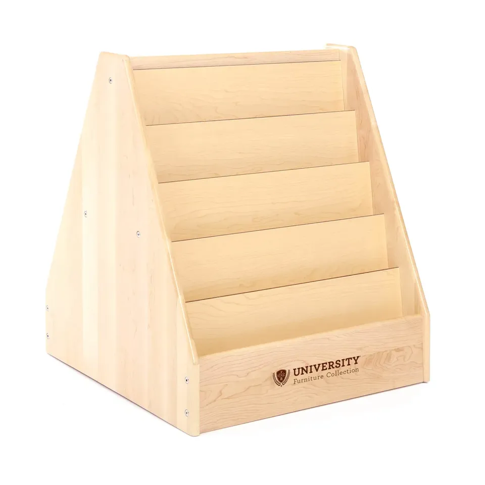 Guidecraft Solid Maple boekenkast 71 cm dubbelzijdig