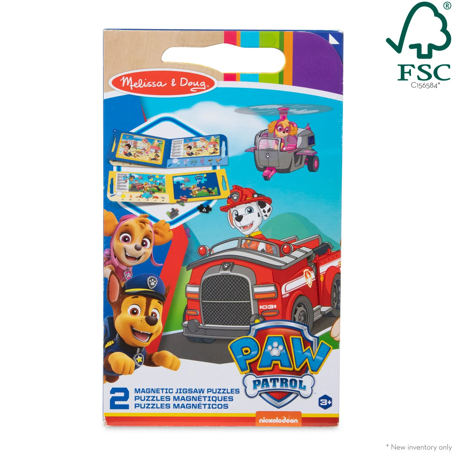 Melissa & Doug PAW Patrol magneetpuzzel 2x15 stukjes 3+