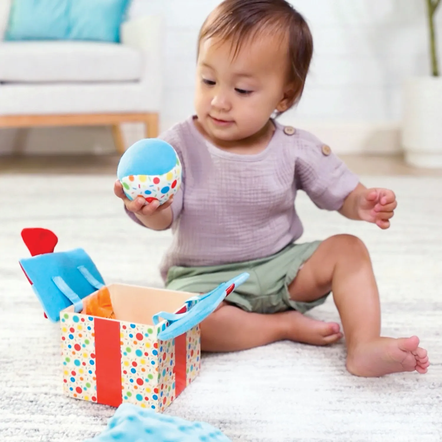 Melissa & Doug Surprise Gift Box baby speelbox zintuigen
