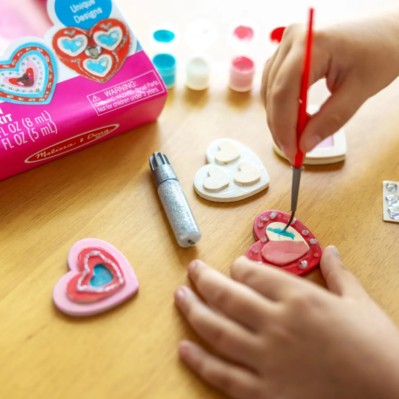 Melissa & Doug Created by Me! hart magneten knutselset