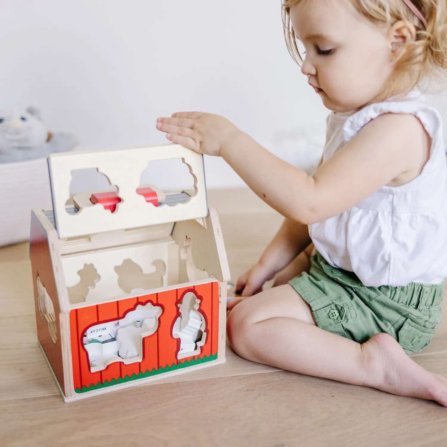 Melissa & Doug Take-Along Sorting Barn sorteerboerderij 10-delig