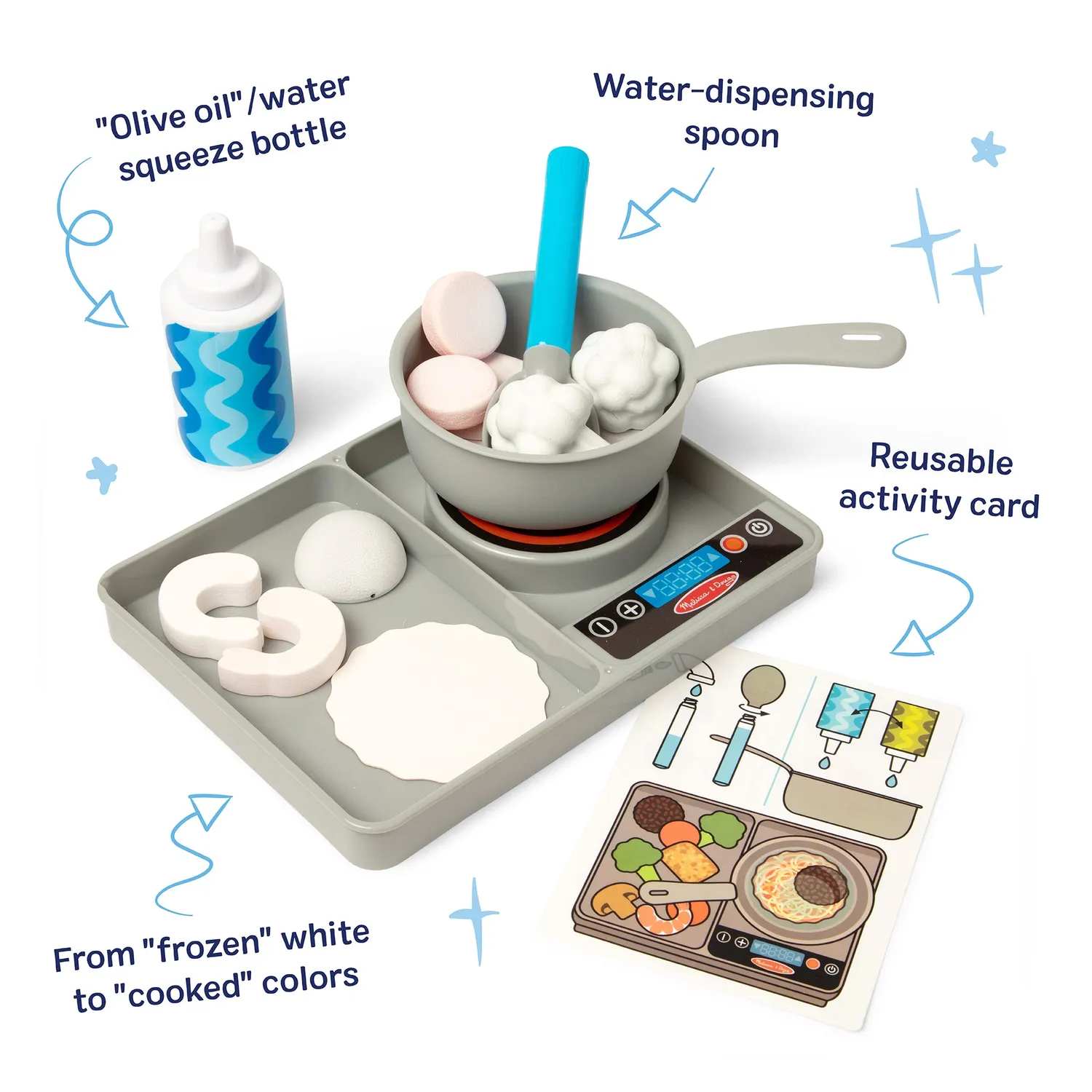 Melissa & Doug Cook Up Fun Gift Bundle keukenspeelset 2-delig