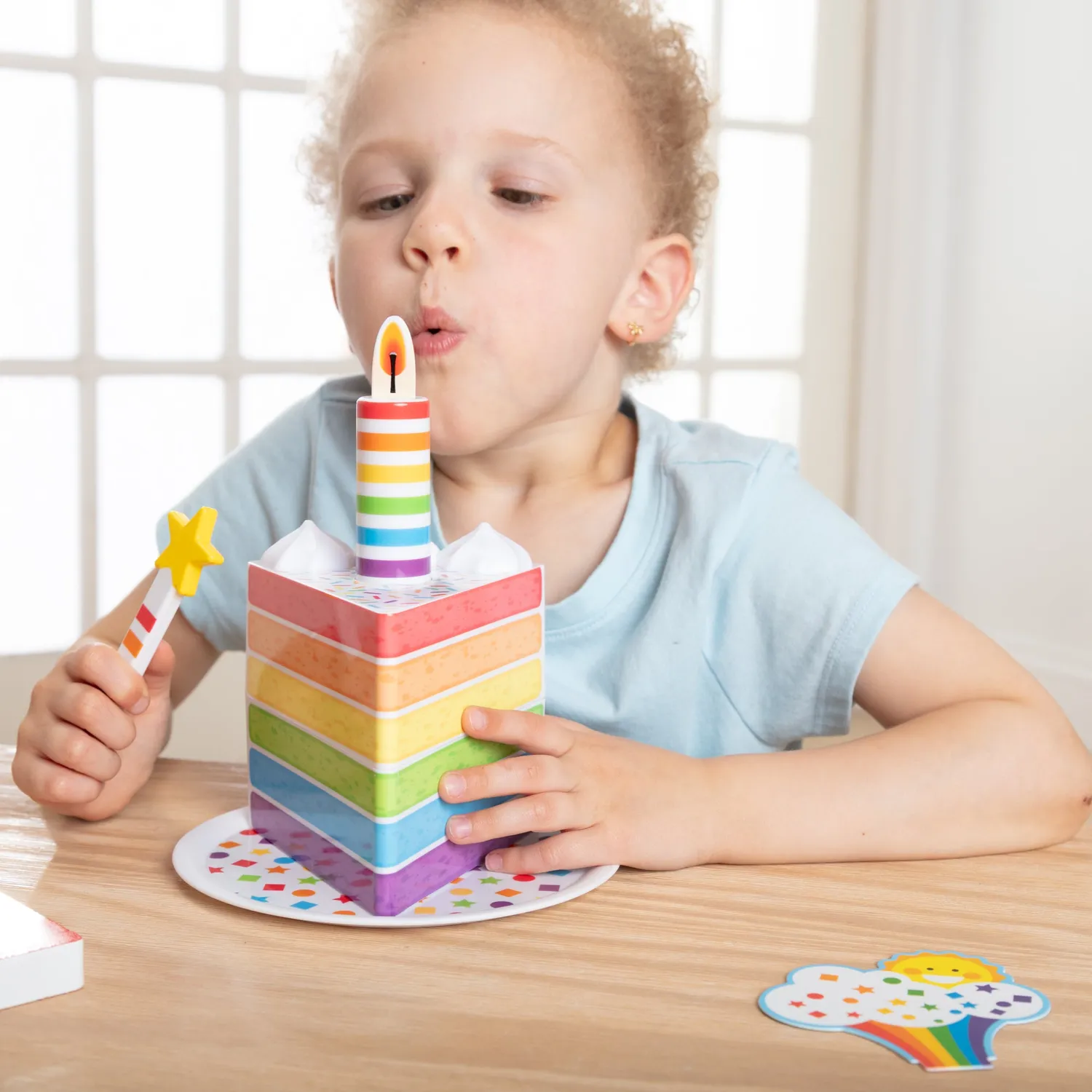 Melissa & Doug Birthday Surprise taart speelset bewaardoos