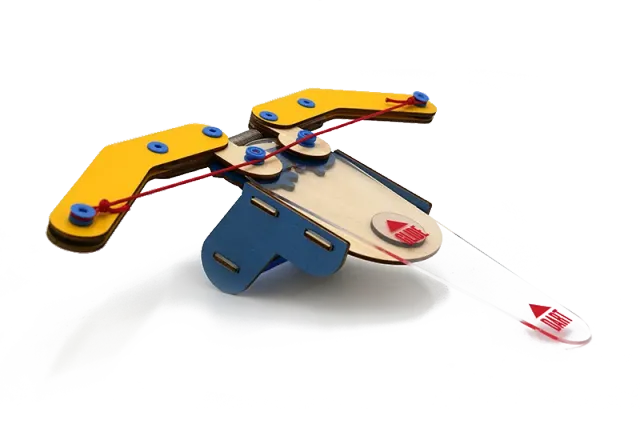 Mark Rober Paper Airplane Launcher Springs lanceerder