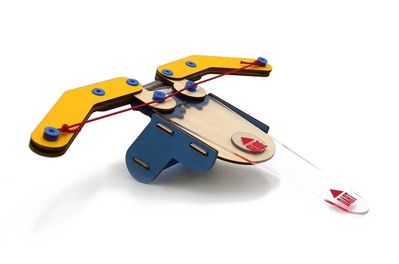 Mark Rober Paper Airplane Launcher Springs lanceerder