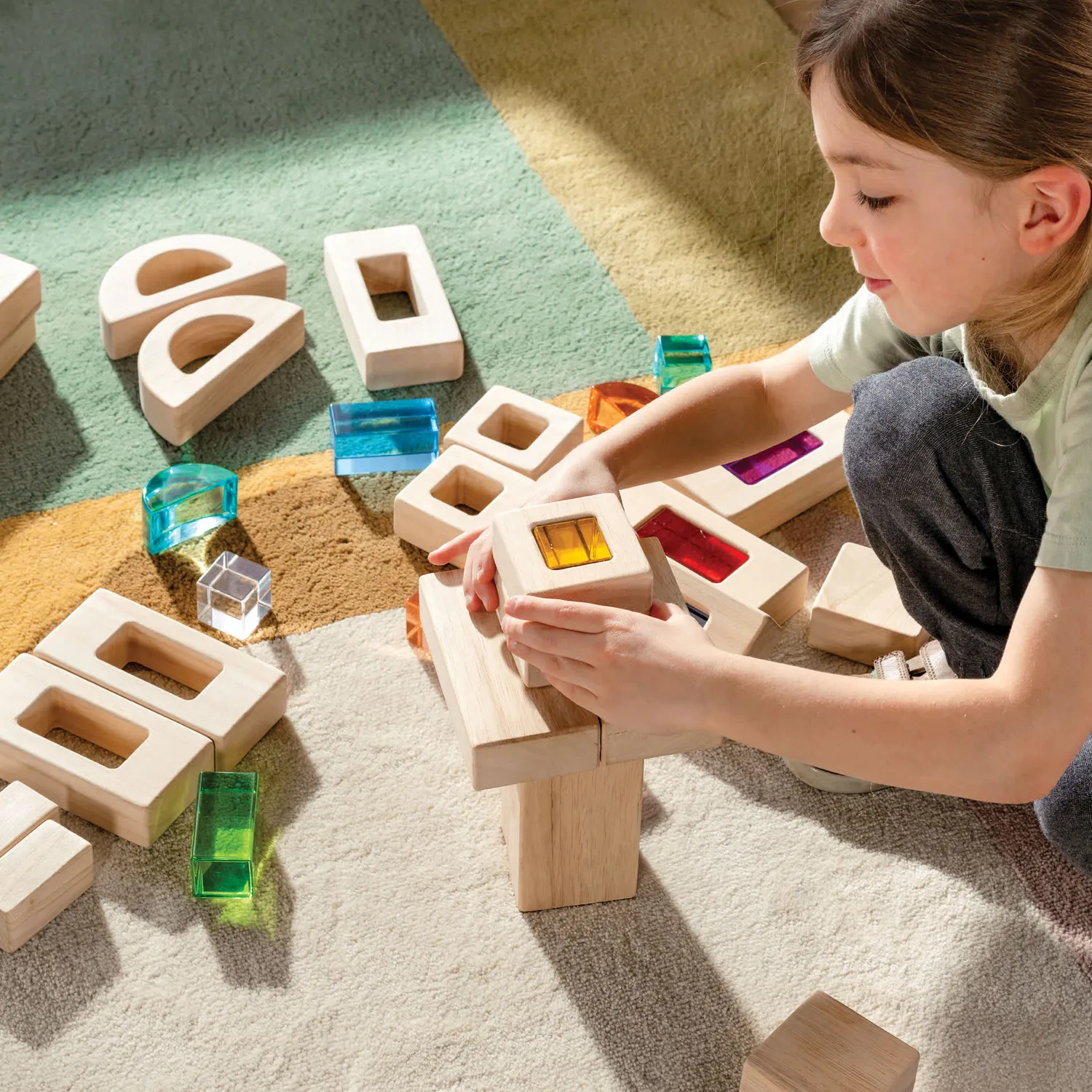 Guidecraft Window Unit Blocks bouwblokken 24-delig