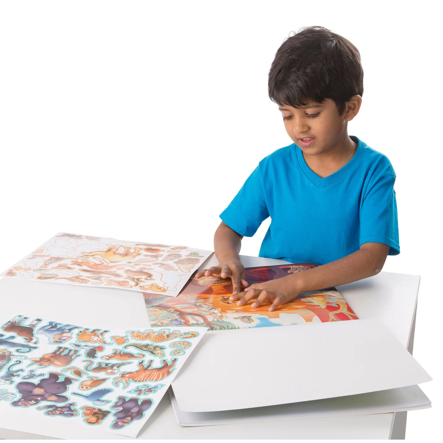 Melissa & Doug Jungle Herbruikbaar Stickerboek Savanne