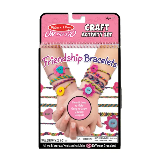 Melissa & Doug On the Go Friendship Bracelets knutselset