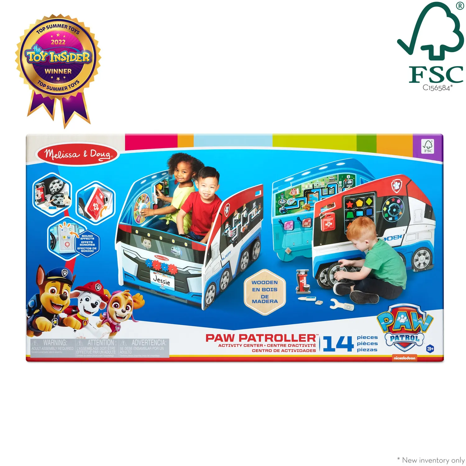 Melissa & Doug PAW Patrol Speelcentrum hout Patroller
