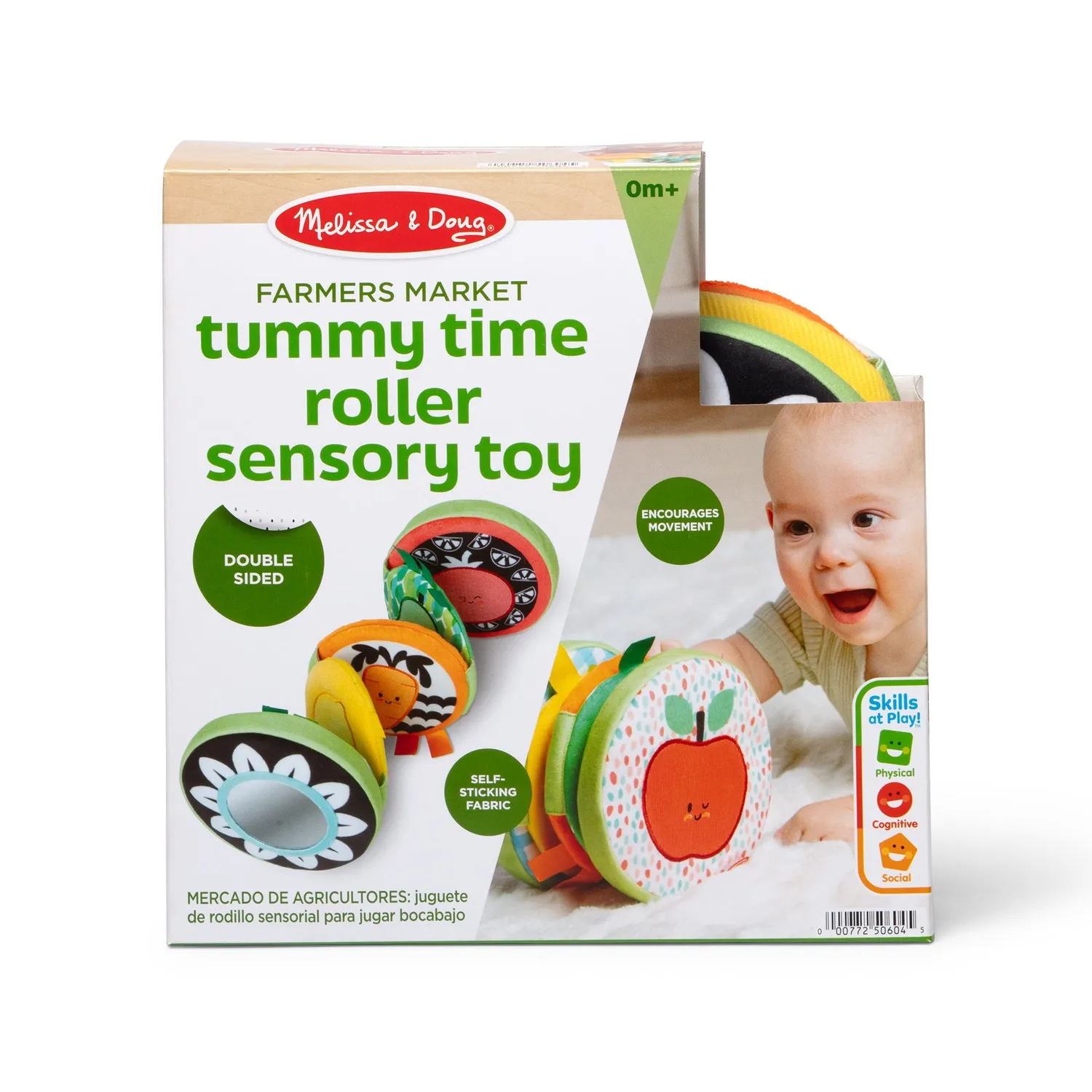 Melissa & Doug Farmers Market Tummy Time babyrol 0-12 mnd