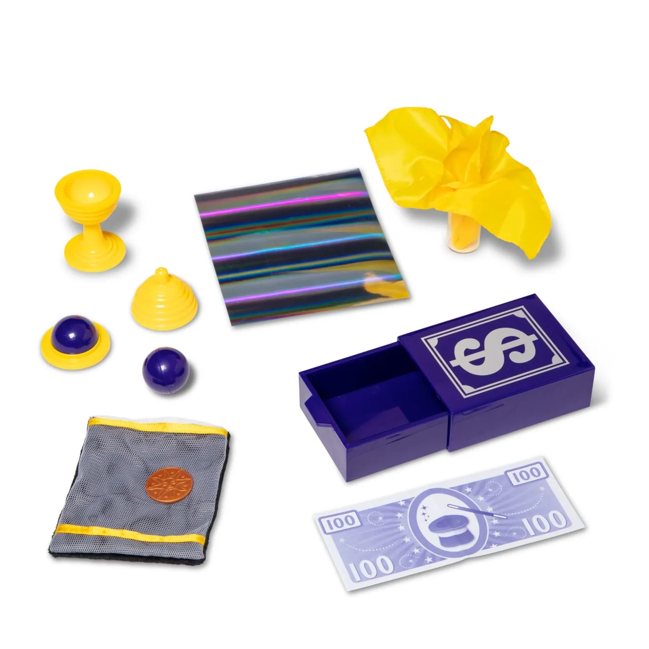 Melissa & Doug Magic in a Snap Hocus Pocus goochelset 12-delig vanaf 4 jaar