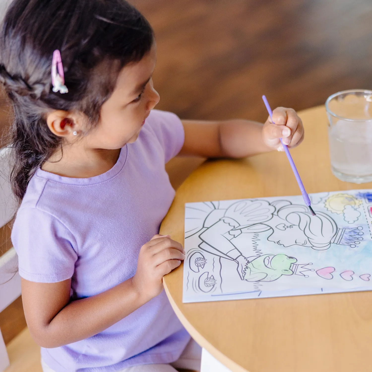 Melissa & Doug Paint With Water Princess verfboek